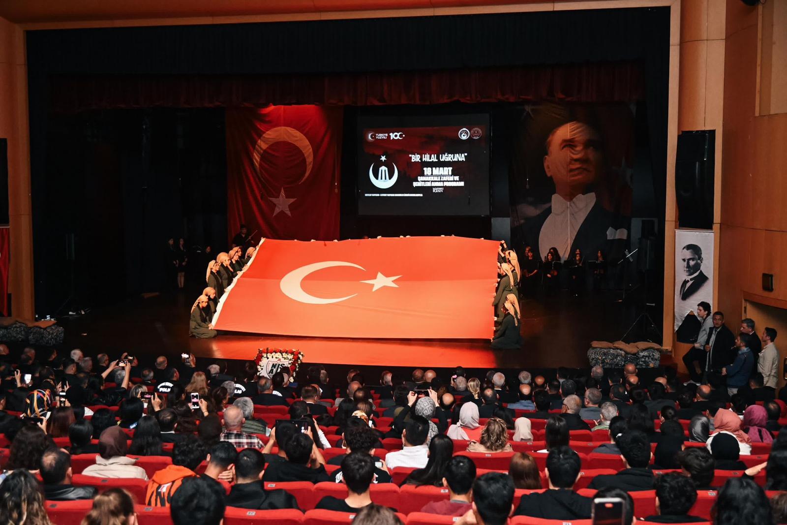 Antalya’da 18 Mart Çanakkale Zaferi’nin 109’uncu Yıl Dönümü ve Şehitleri