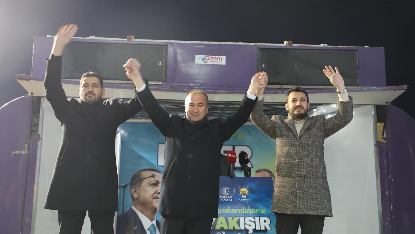AK Parti Afyonkarahisar Belediye Başkan Adayı Hüseyin Ceylan Uluçay bugün