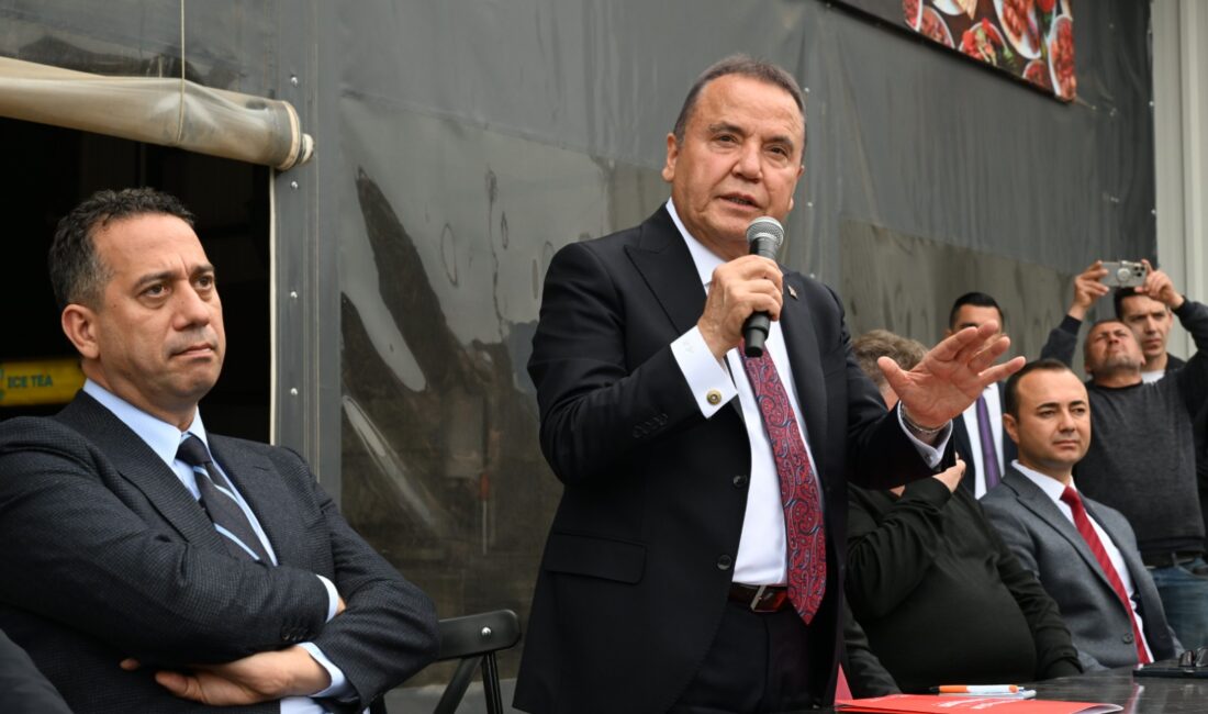 Antalya Büyükşehir Belediye Başkanı ve Başkan Adayı Muhittin Böcek, Döşemealtı
