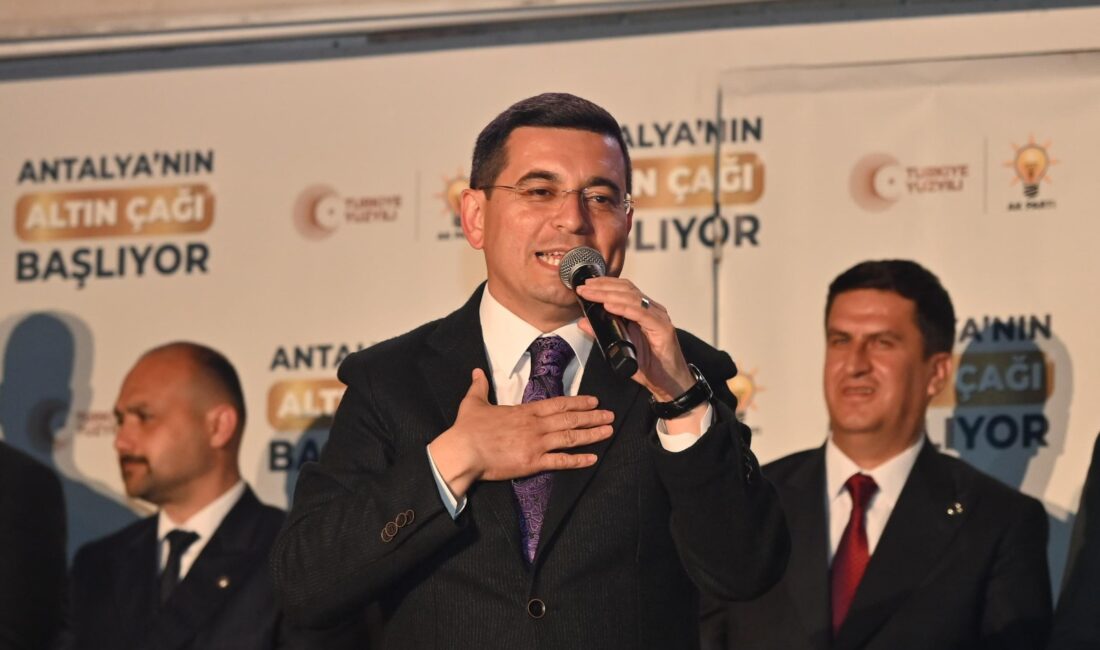 Cumhur İttifakı’nın Antalya Büyükşehir Belediye Başkan adayı Hakan Tütüncü, “AK