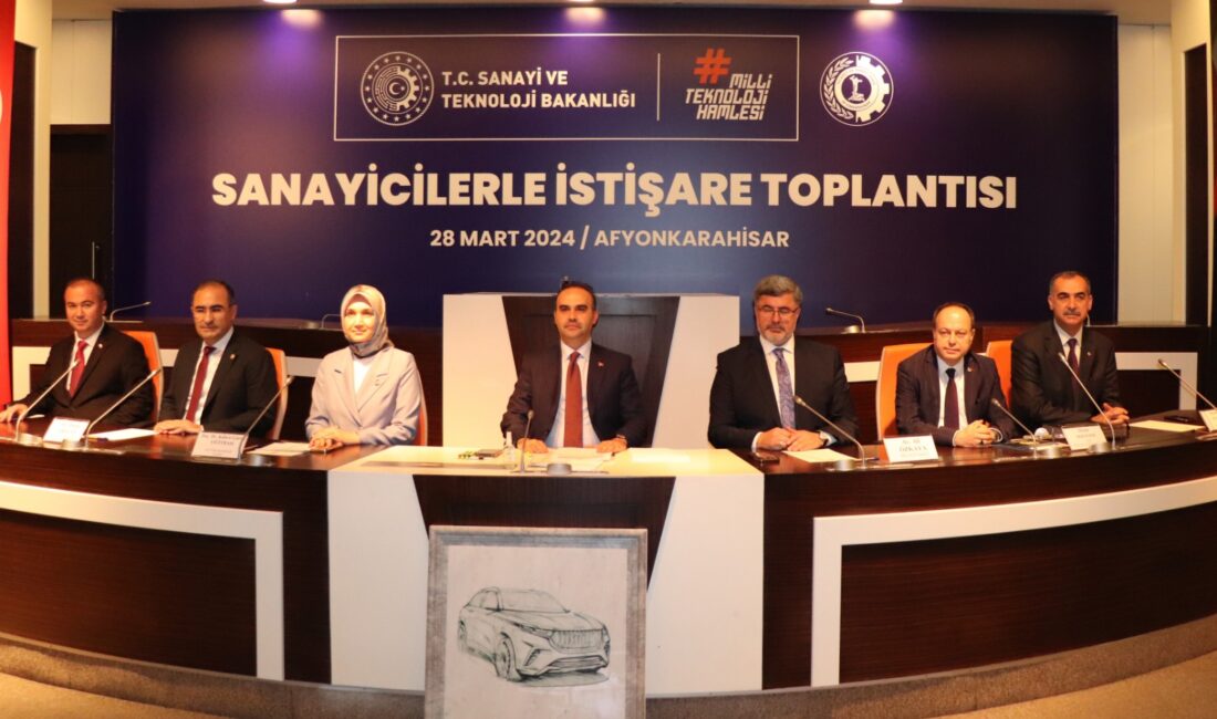ATSO’da Sanayicilerle İstişare Toplantısı’na katılan Sanayi ve Teknoloji Bakanı Mehmet