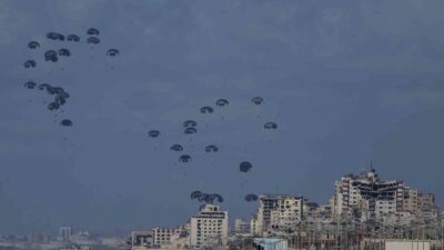 ABD ve Ürdün, düzenledikleri üçüncü ortak operasyonla Gazze Şeridi’ne havadan