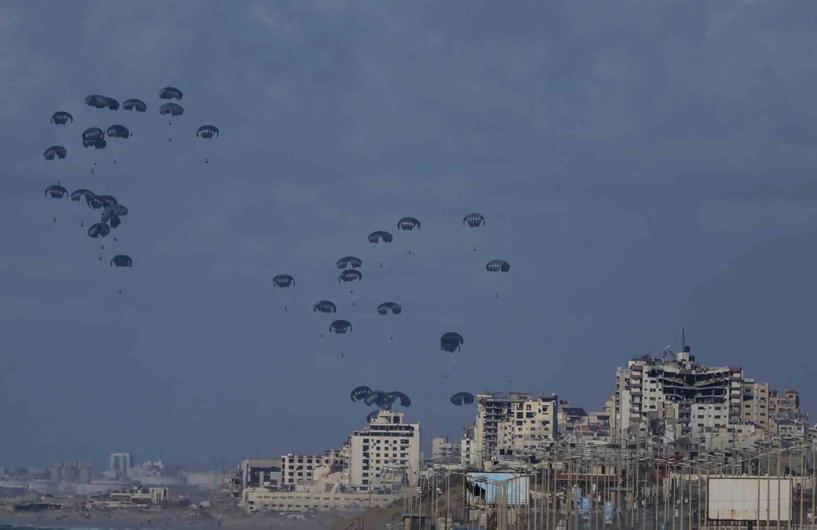 ABD ve Ürdün, düzenledikleri üçüncü ortak operasyonla Gazze Şeridi’ne havadan