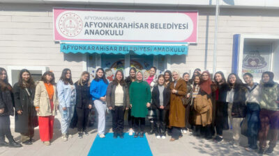 AFSÜ Sağlık Bilimleri Fakültesi (SBF) Beslenme ve Diyetetik Bölümü öğrencileri