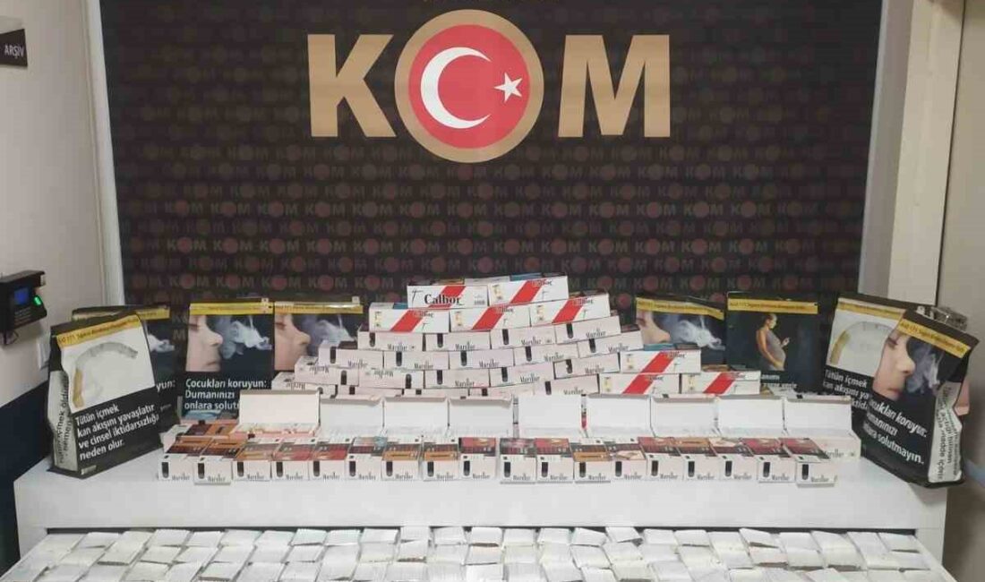 Afyonkarahisar İl Emniyet Müdürlüğü ekipleri tarafından bir işyerine yapılan baskında