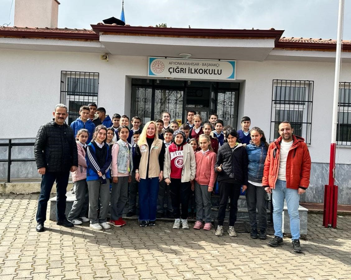 Afyonkarahisar’da Tarım ve Orman İl Müdürlüğü ekipleri okullarda, “Gıda Güvenliği,
