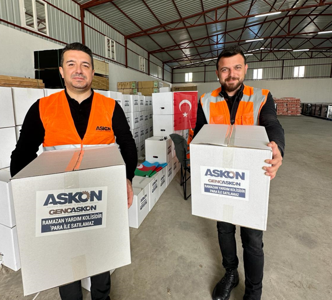Anadolu Aslanları (ASKON) Antalya Şubesi, Ramazan ayı nedeniyle ihtiyaç sahiplerine