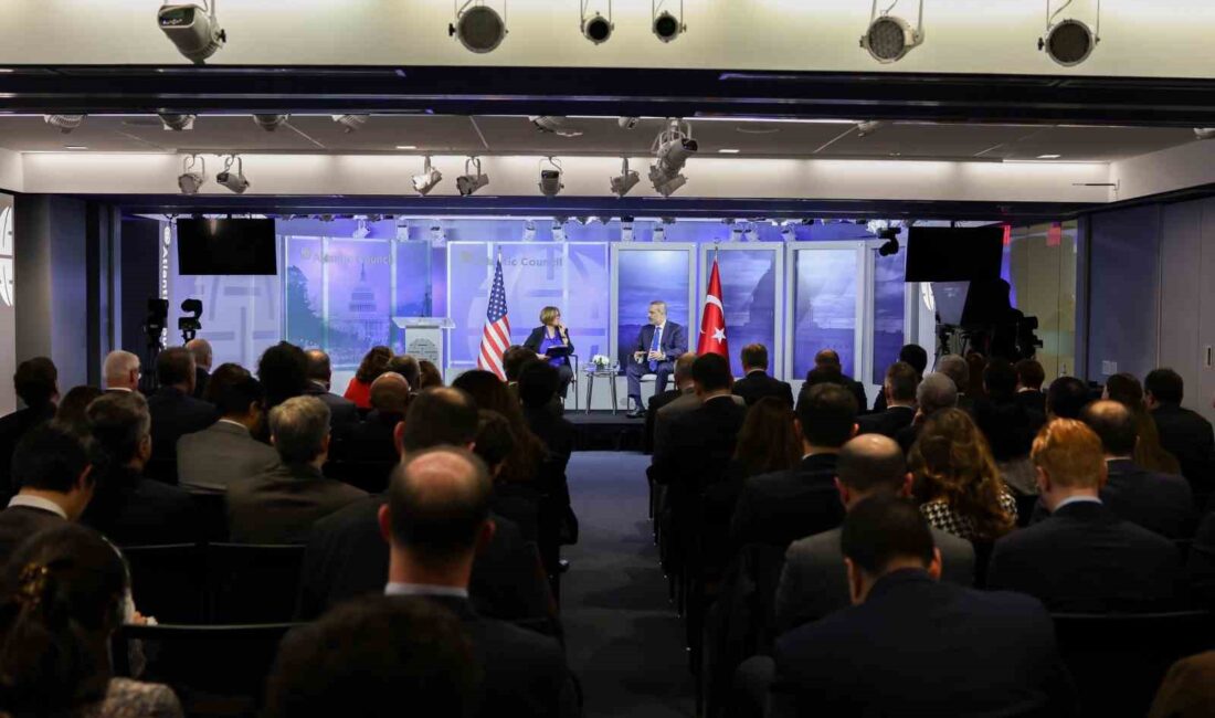 Dışişleri Bakanı Hakan Fidan, Washington’daki düşünce kuruluşlarından Atlantik Konseyi’ne konuk