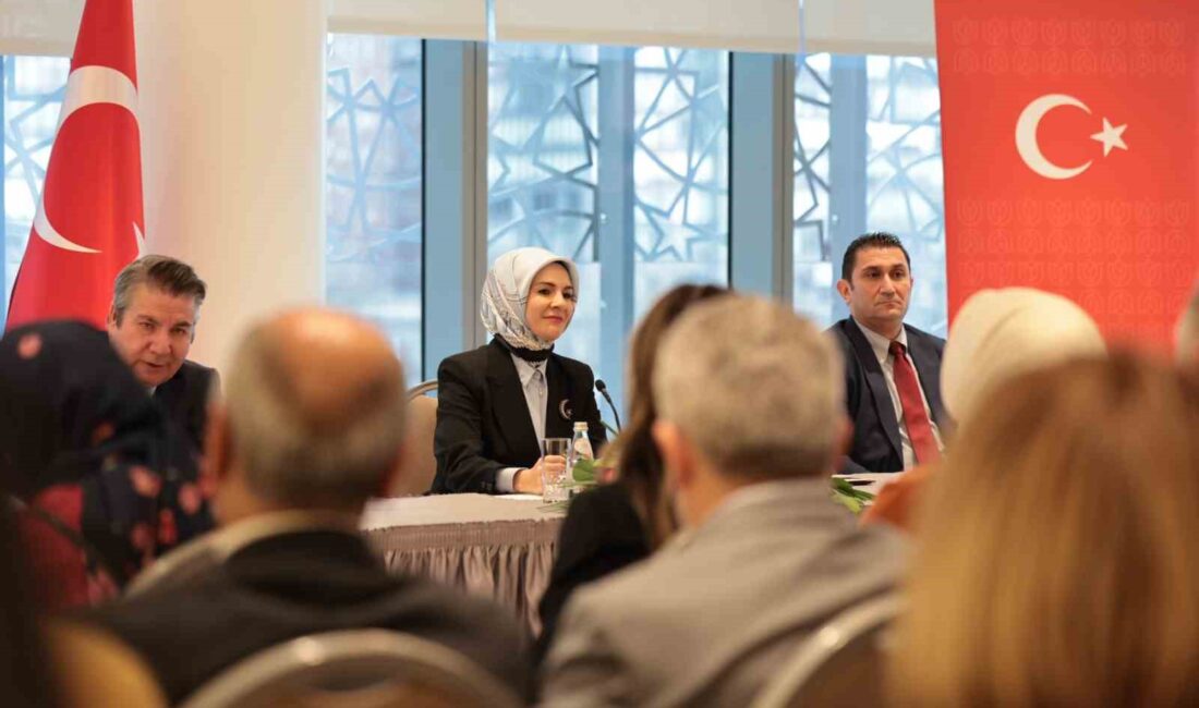ABD’de Türk vatandaşları ile bir araya gelen Aile ve Sosyal