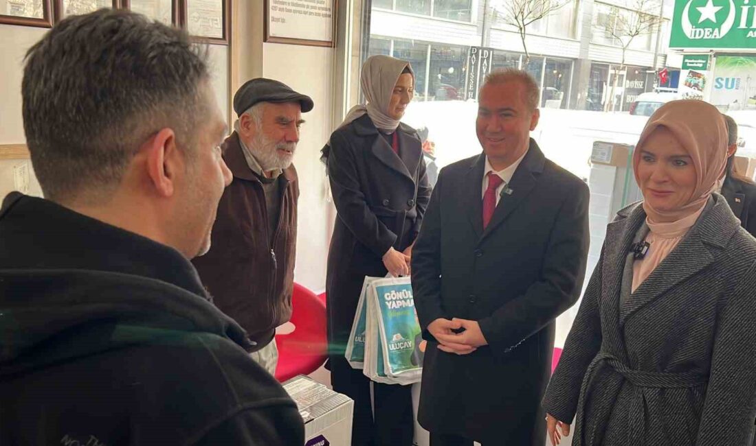 Aile ve Sosyal Hizmetler Bakanı Mahinur Özdemir Göktaş, Afyonkarahisar’da ziyaret