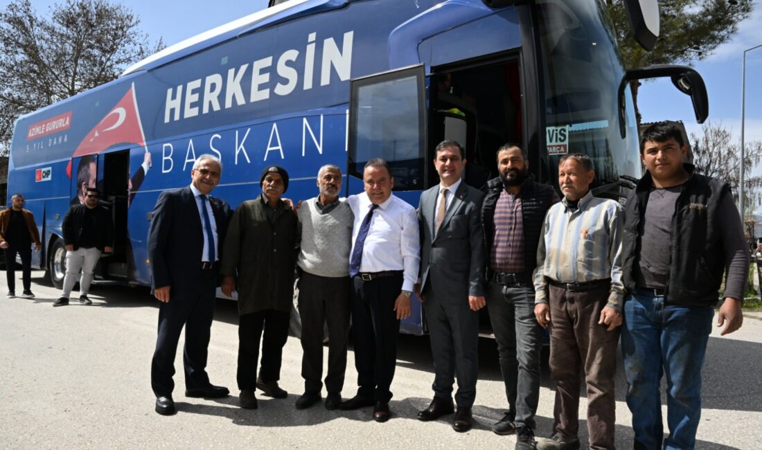 Antalya Büyükşehir Belediye Başkanı ve Başkan Adayı Muhittin Böcek, Elmalı’yı