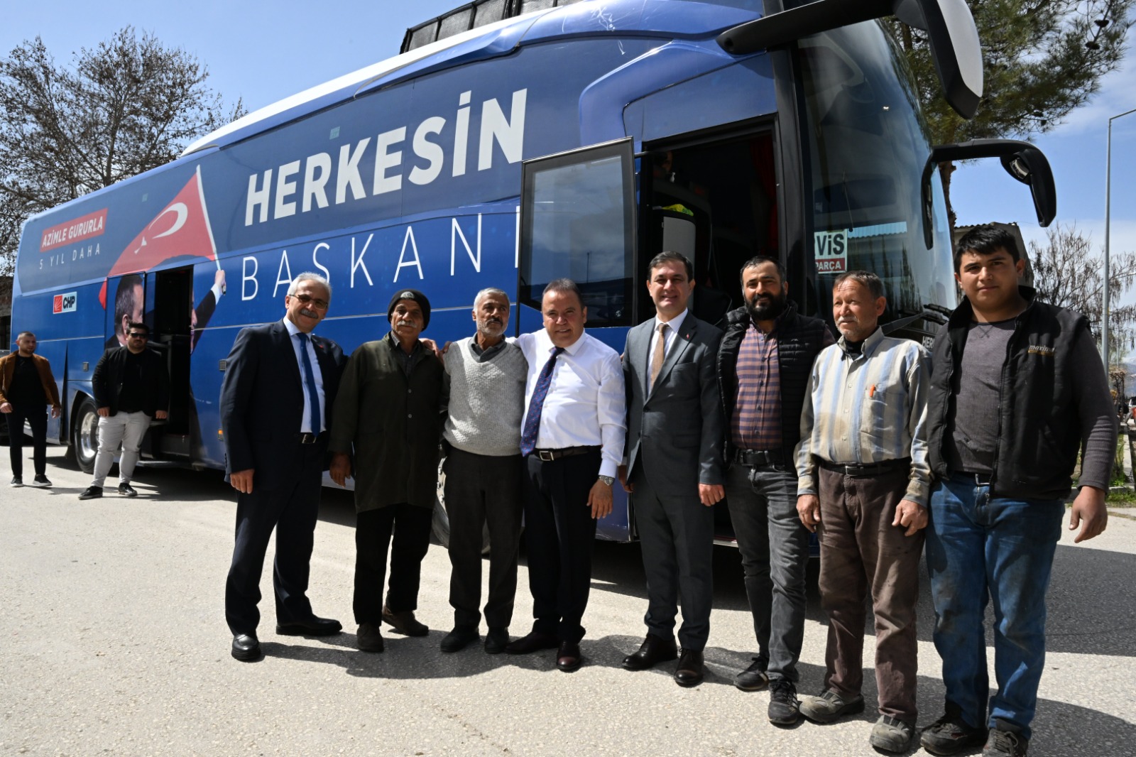 Antalya Büyükşehir Belediye Başkanı ve Başkan Adayı Muhittin Böcek, Elmalı’yı