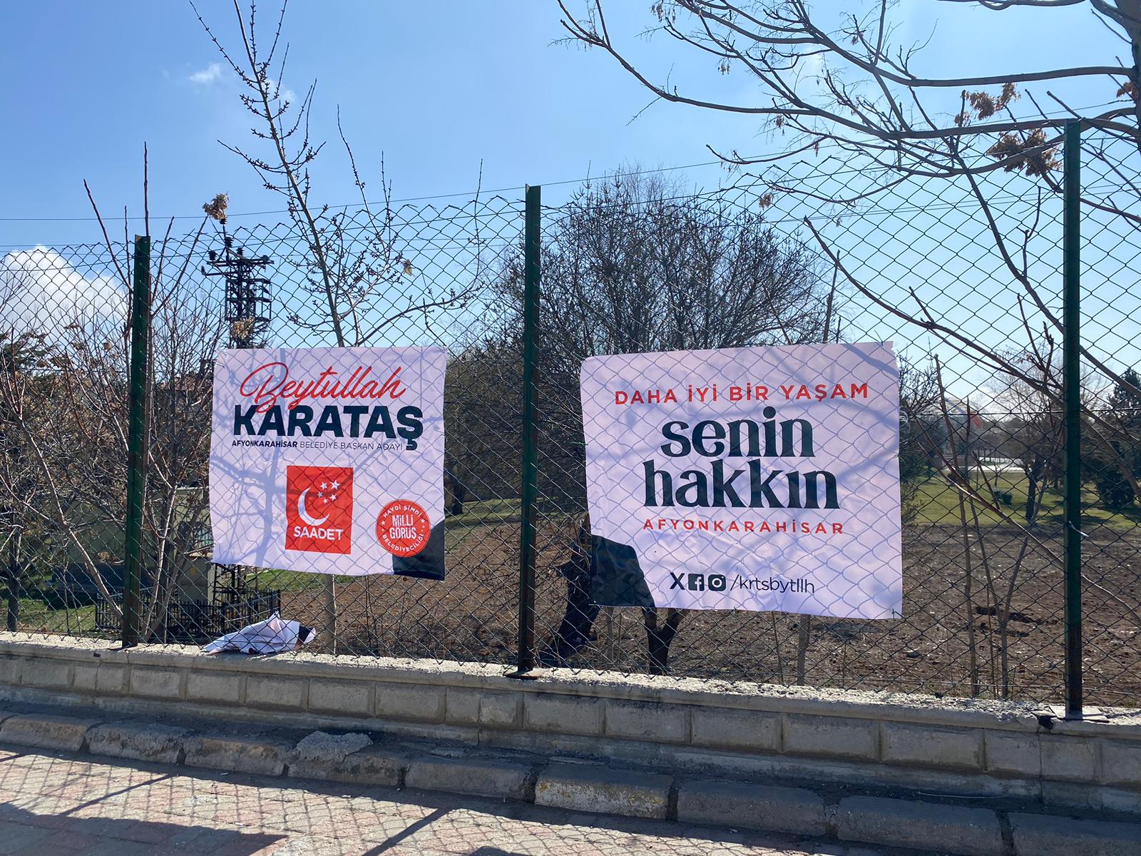 Yerel seçimlere sayılı günler kala Saadet Partisi Afyonkarahisar Belediye Başkan