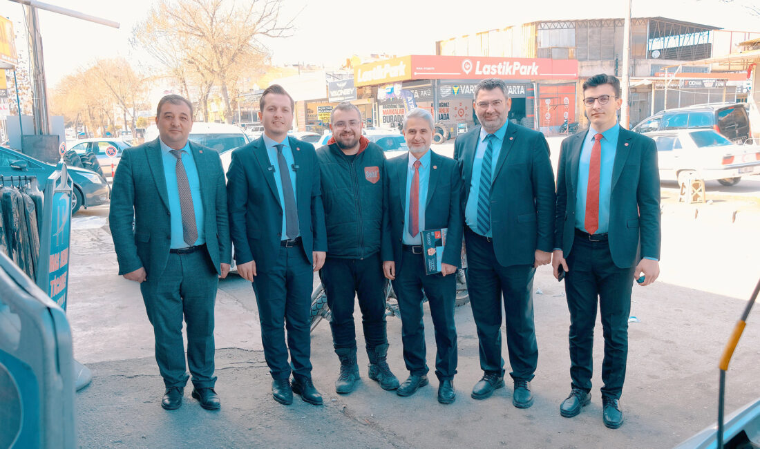 Yerel seçim çalışmalarına devam eden Afyonkarahisar Belediye Başkan Adayı Beytullah
