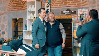 Yerel seçim çalışmalarına devam eden Saadet Partisi Afyonkarahisar Belediye Başkan