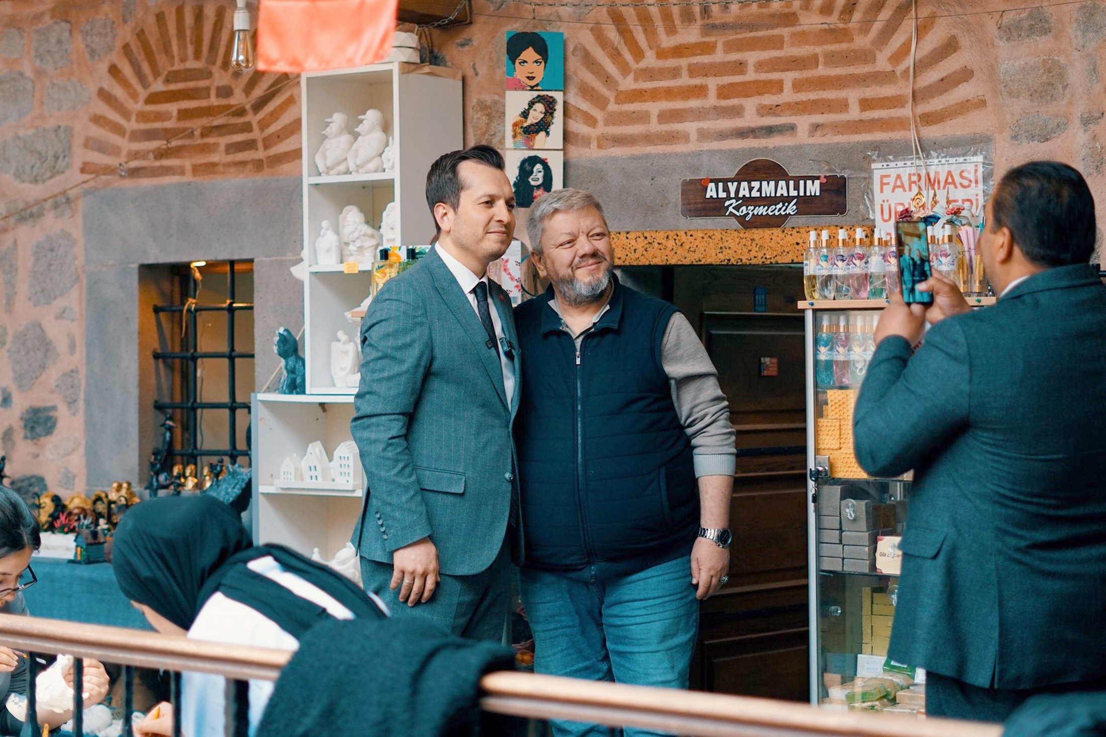 Yerel seçim çalışmalarına devam eden Saadet Partisi Afyonkarahisar Belediye Başkan