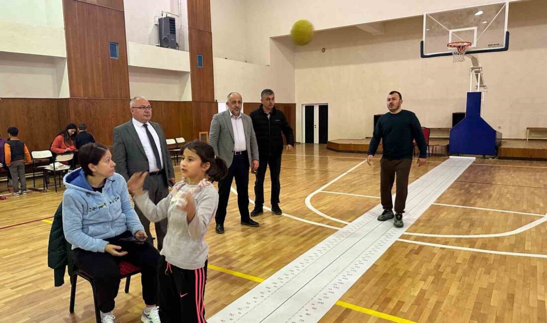 Türkiye Sportif Yetenek Taraması ve Spora Yönlendirme Programı çerçevesinde Bolvadin