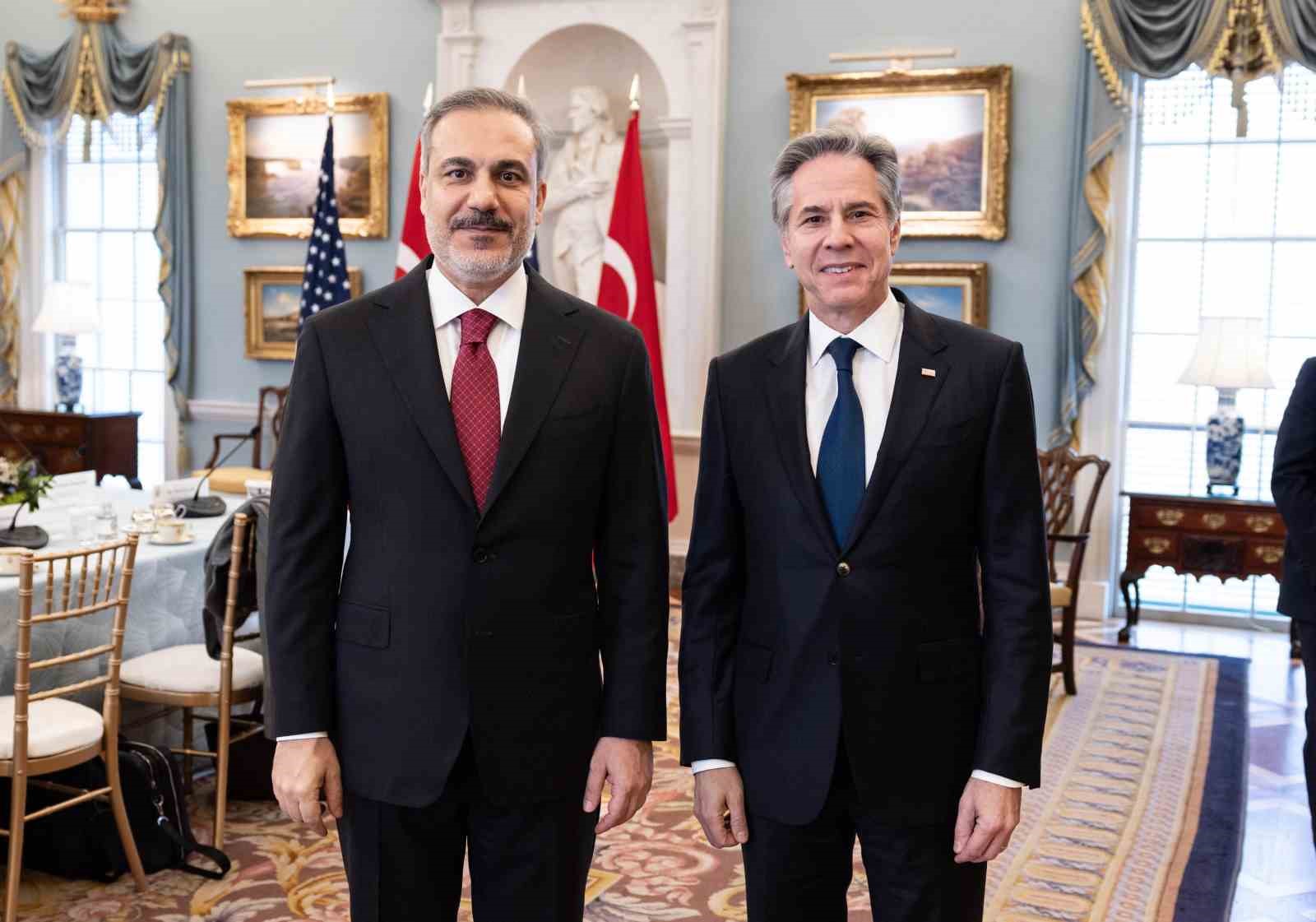 Dışişleri Bakanı Hakan Fidan’ın Türkiye-ABD Stratejik Mekanizma Toplantısı çerçevesinde başkent
