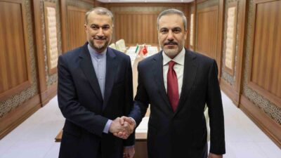 Dışişleri Bakanı Hakan Fidan, Suudi Arabistan’da İran Dışişleri Bakanı Hüseyin