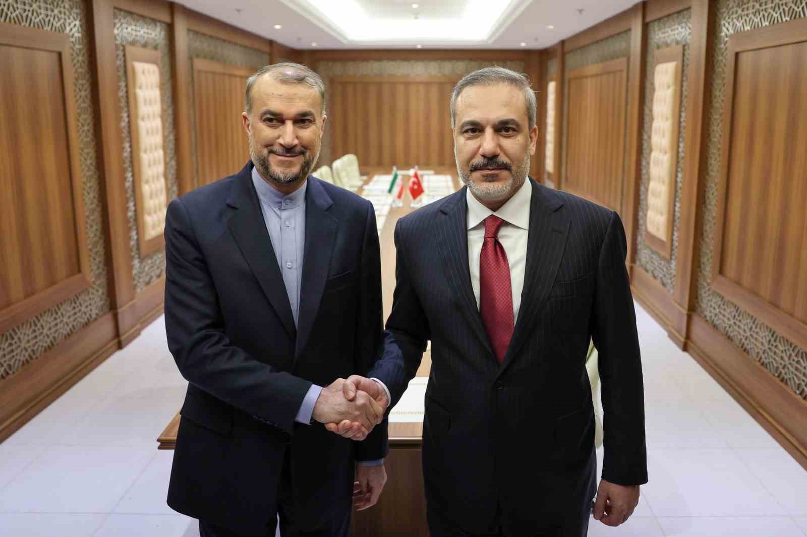 Dışişleri Bakanı Hakan Fidan, Suudi Arabistan’da İran Dışişleri Bakanı Hüseyin