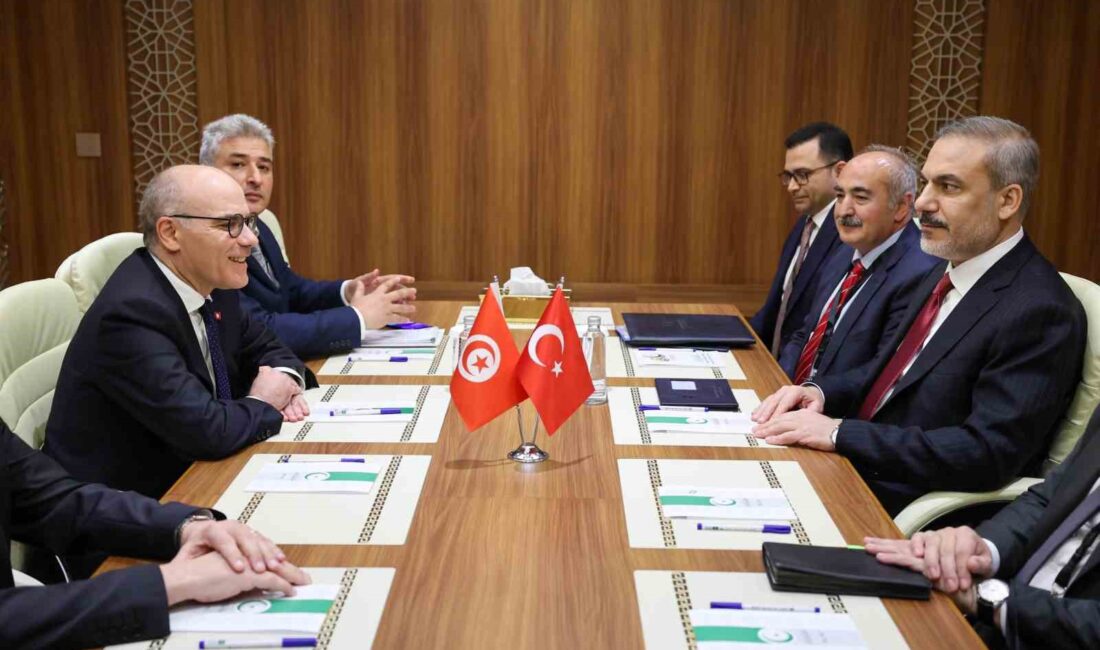 Dışişleri Bakanı Hakan Fidan, Suudi Arabistan’da Tunus Dışişleri, Göç ve