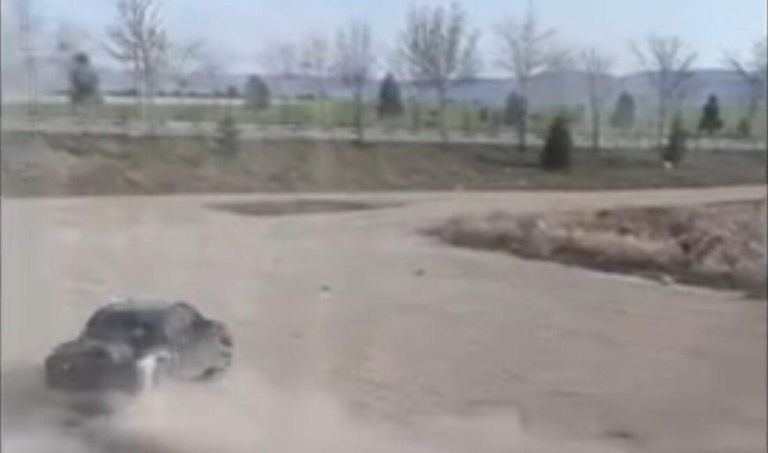 Afyonkarahisar Emniyet Müdürlüğü, Fatih Mahallesi civarında drift yapan aracın sürücüsüne