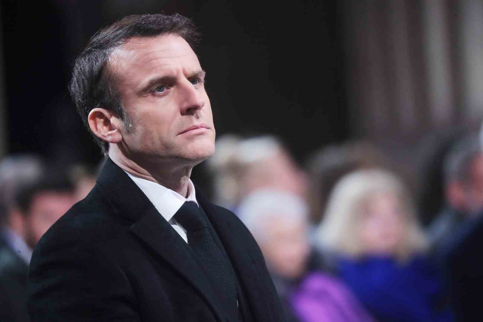 Fransa Cumhurbaşkanı Emmanuel Macron, Çek basınına verdiği röportajda Fransa’nın yakın