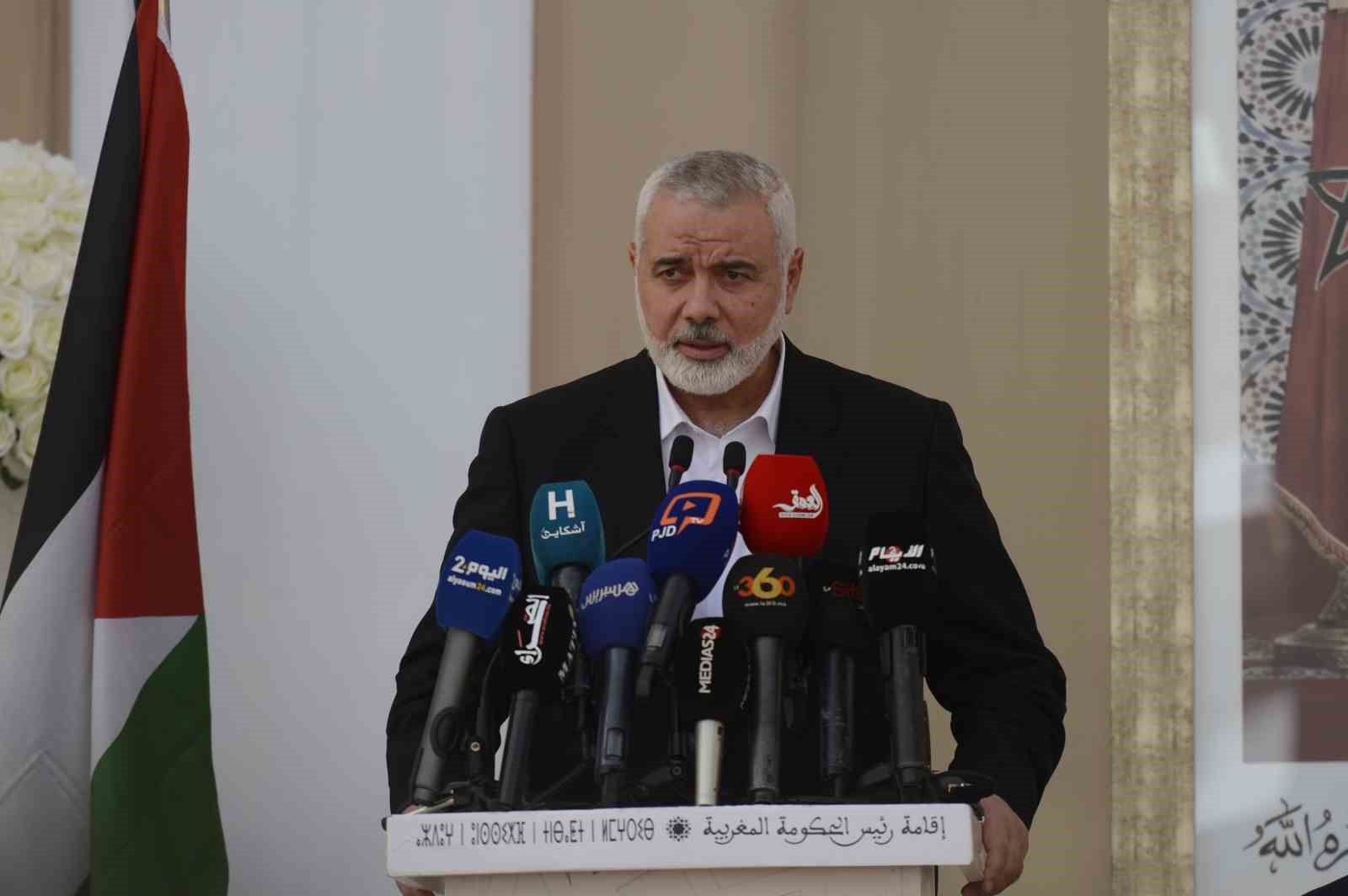 Hamas Siyasi Büro Başkanı İsmail Haniye, İsrail ile devam eden