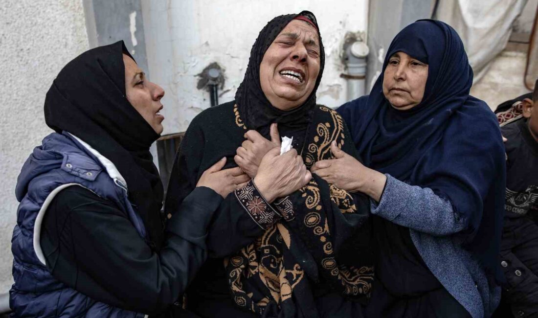 İSRAİL’İN SON 24 SAATTE GAZZE ŞERİDİ’NE DÜZENLEDİĞİ SALDIRILARDA 124 FİLİSTİNLİNİN
