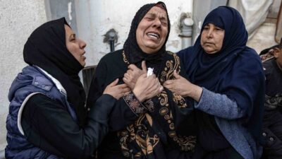 İSRAİL’İN SON 24 SAATTE GAZZE ŞERİDİ’NE DÜZENLEDİĞİ SALDIRILARDA 124 FİLİSTİNLİNİN