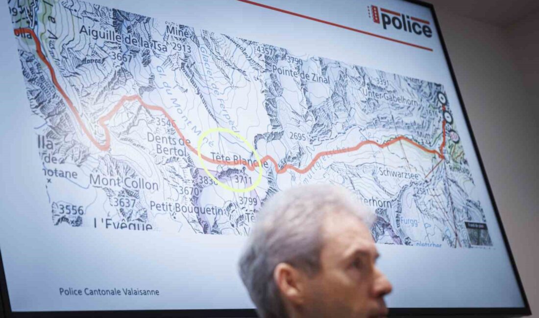 İsviçre Alpleri’nin İtalya sınırında bulunan Tete Blanche Dağı yakınlarında kaybolan