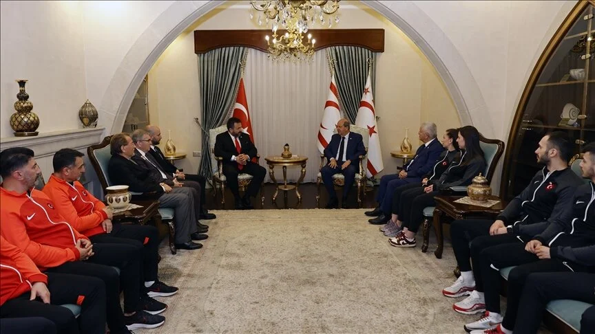 Kuzey Kıbrıs Türk Cumhuriyeti (KKTC) Cumhurbaşkanı Ersin Tatar, Türkiye Karate