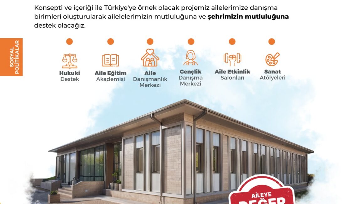 Mutlu Aile Merkezi projesi hakkında açıklama yapan AK Parti Afyonkarahisar