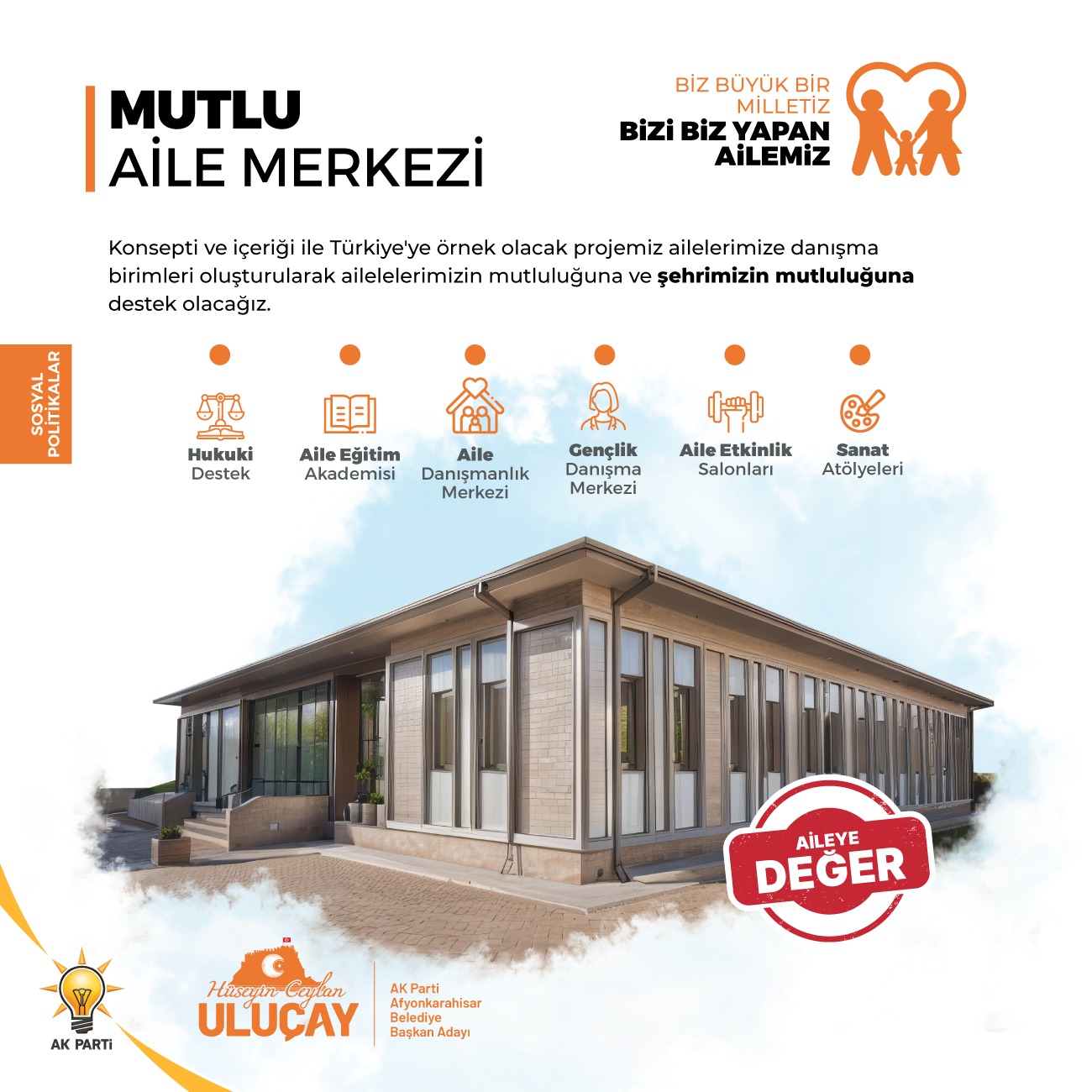 Mutlu Aile Merkezi projesi hakkında açıklama yapan AK Parti Afyonkarahisar