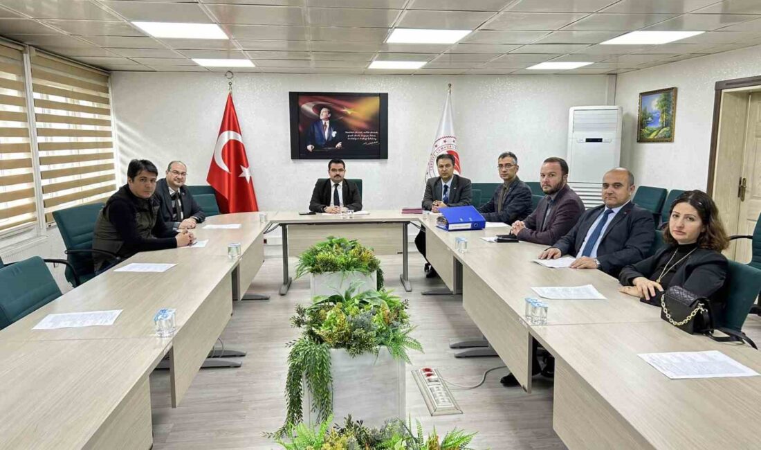 Afyonkarahisar Tarım ve Orman İl Müdürlüğü’nde yapılan Mera Komisyon toplantısında