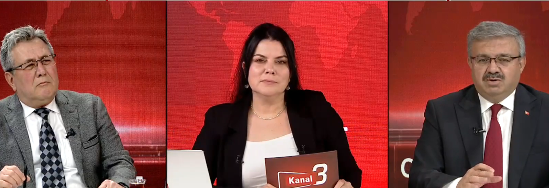 Kanal3’te Megabirlik Genel Müdürü Selcen Dilek Çöygün moderatörlüğünde, Gazeteci İsmail