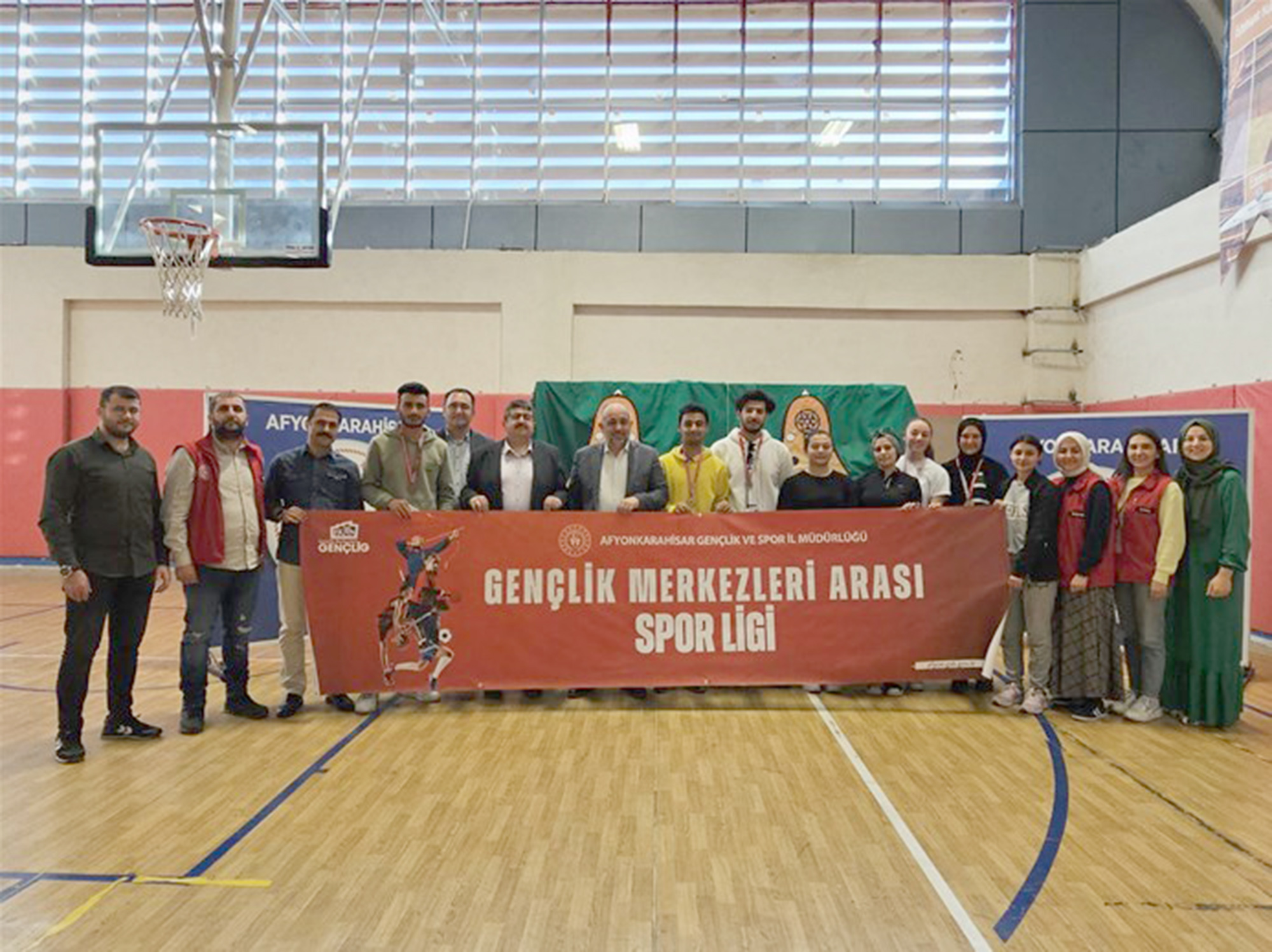 Afyonkarahisar’da heyecanla takip edilen Gençlik Merkezleri Arası Spor Ligi GENÇLİG