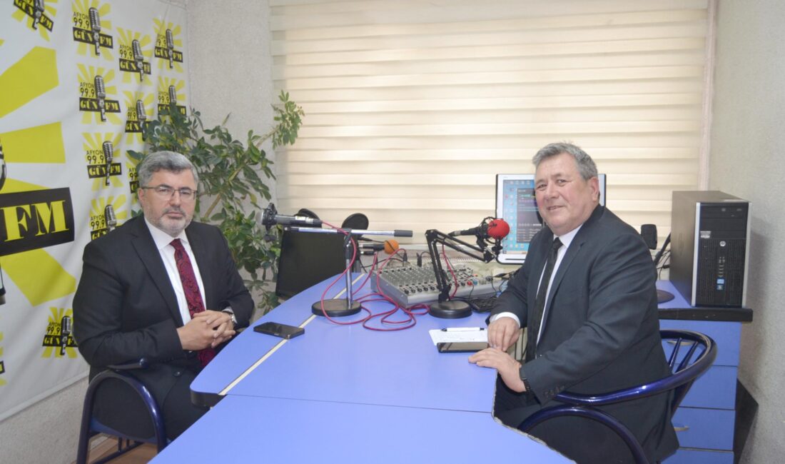 Gün Fm’de İsmail Akar’a konuk olan AK Parti Afyonkarahisar Milletvekili