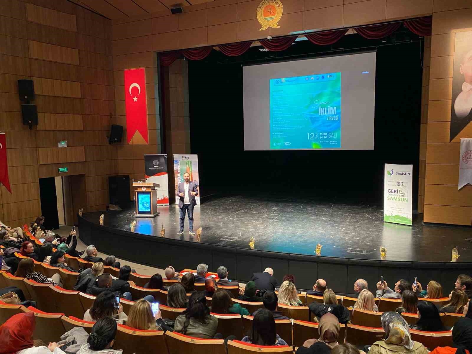 “Geri Dönüşen Şehir Samsun” isimli proje kapsamında “Samsun İklim Değişikliği