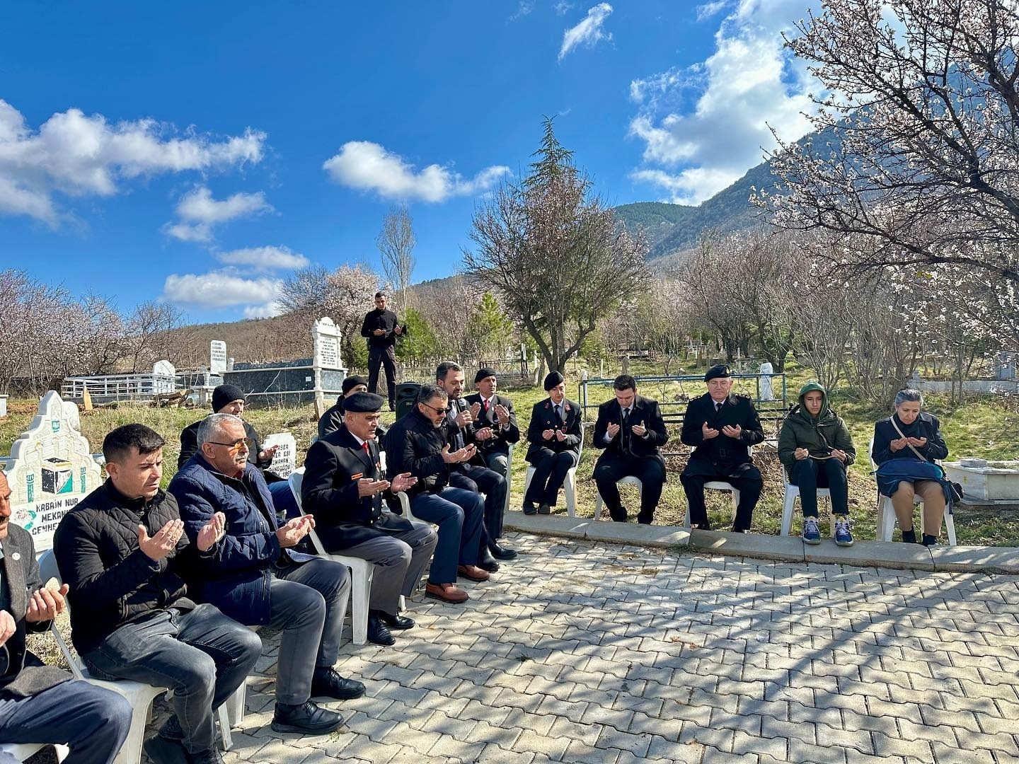Afyonkarahisar’da Şehit Jandarma Binbaşı Yılmaz Tankül, vefatının 9’uncu yılında mezarı
