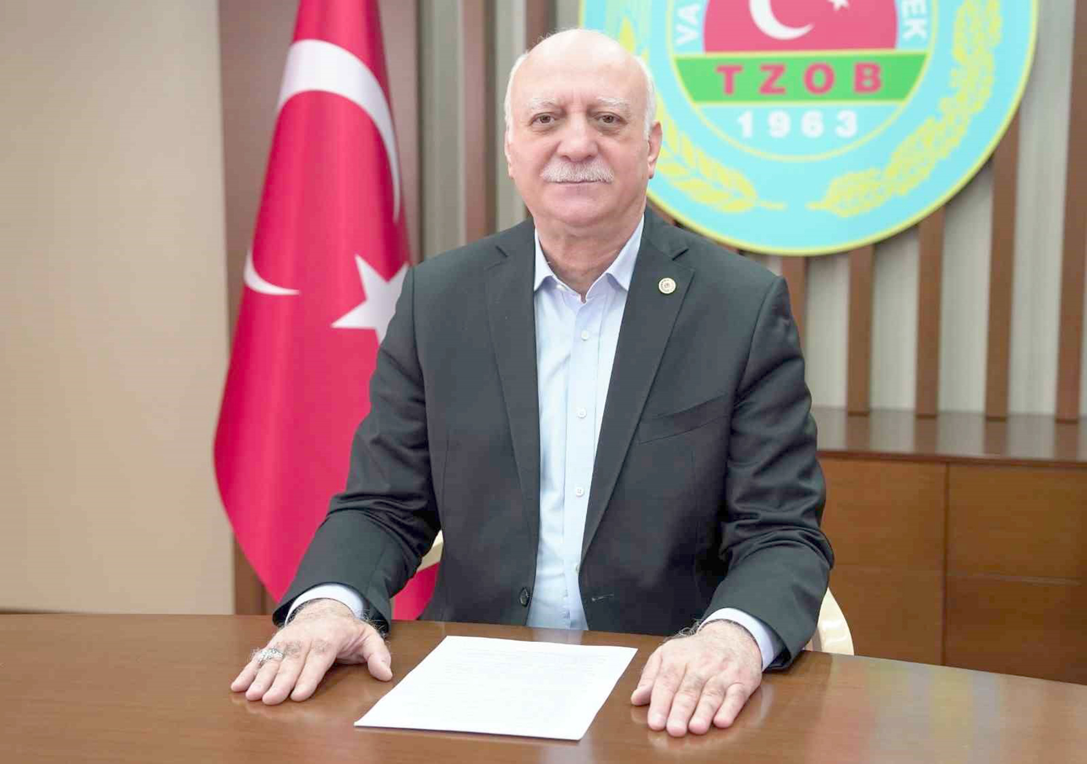 Türkiye Ziraat Odaları Birliği (TZOB) Genel Başkanı Şemsi Bayraktar, “Dünya