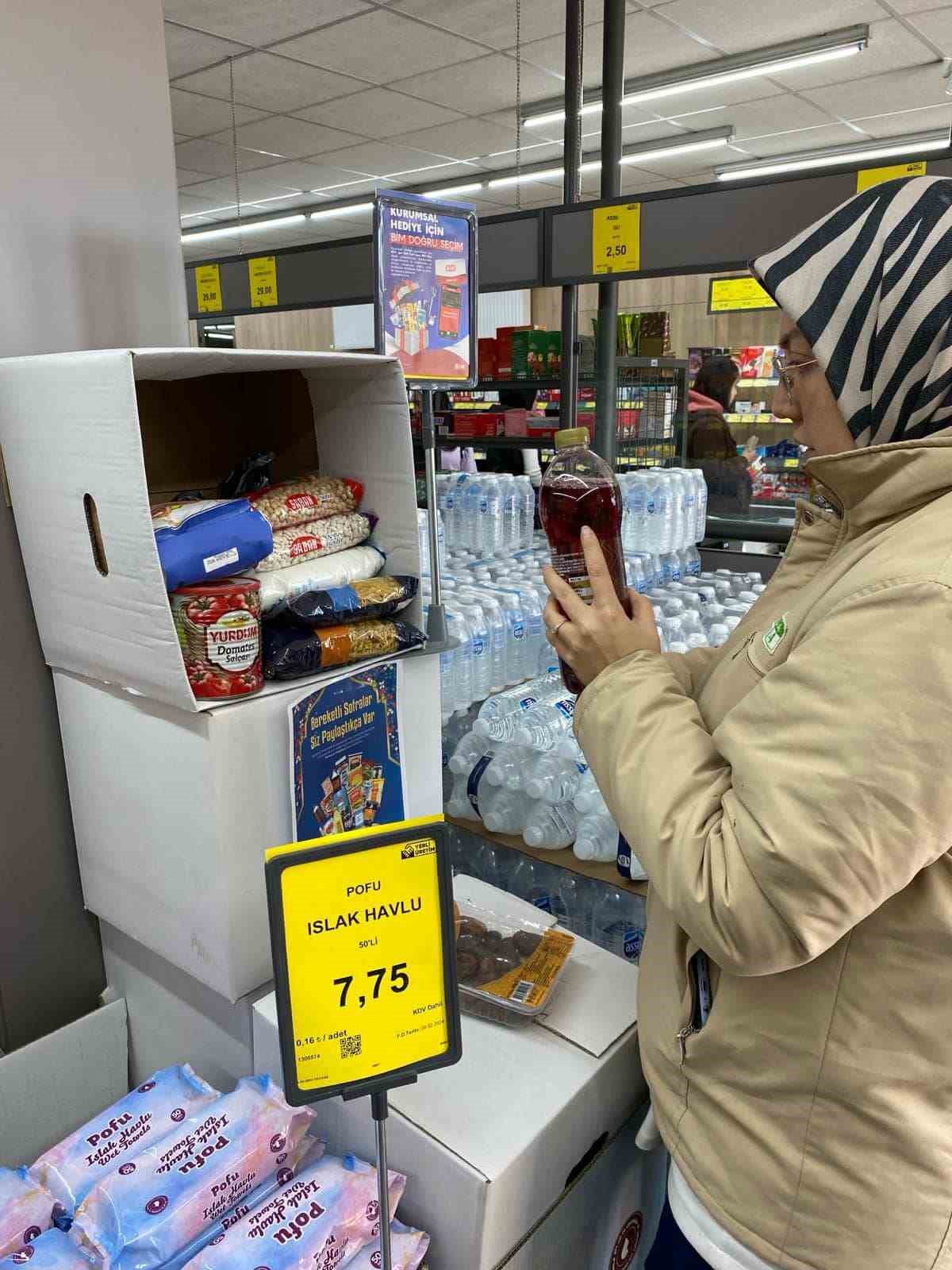 Ramazan ayının gelmesi ile birlikte toplu tüketim yerleri ve marketlere