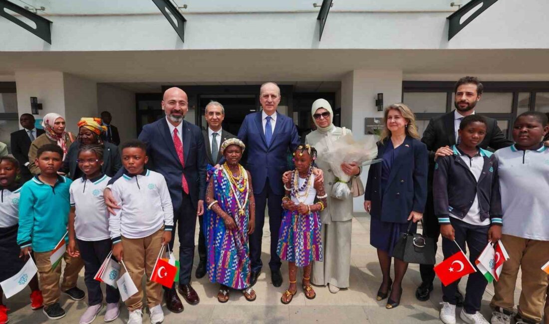 TBMM Başkanı Numan Kurtulmuş, Fildişi Sahili’nde Türkiye Maarif Vakfının (TMV)