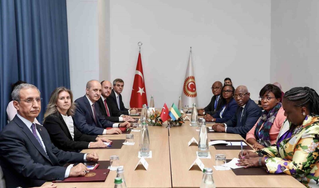 TBMM Başkanı Numan Kurtulmuş, Gabon Cumhuriyeti Geçiş Dönemi Ulusal Meclis