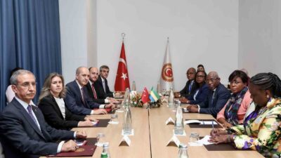 TBMM Başkanı Numan Kurtulmuş, Gabon Cumhuriyeti Geçiş Dönemi Ulusal Meclis