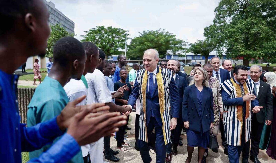 TBMM Başkanı Numan Kurtulmuş, Fildişi Sahili’ndeki Felix Houphouet-Boigny Üniversitesi’nde yaptığı