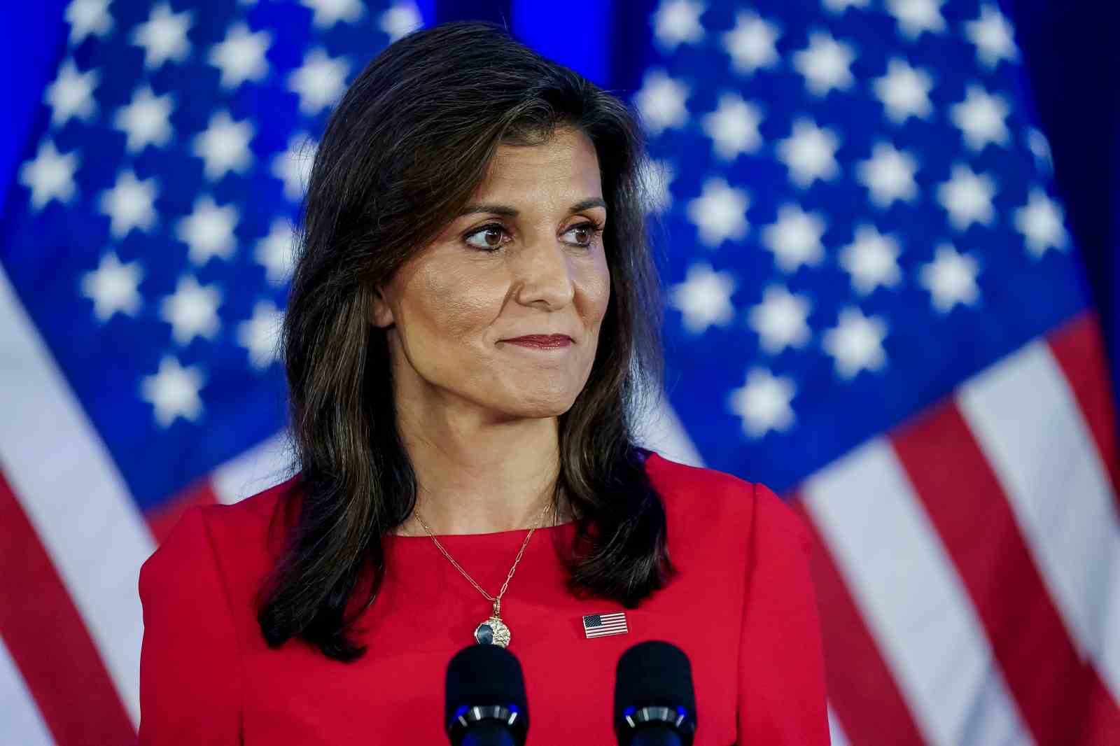 ABD’de Cumhuriyetçi Parti’nin başkan aday adayı Nikki Haley başkanlık yarışından