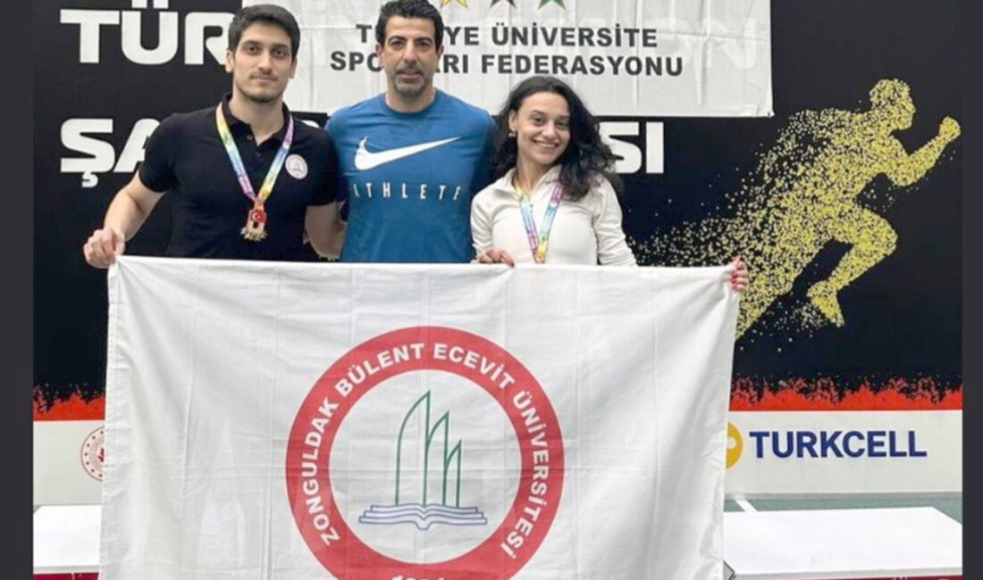 Türkiye Üniversitelerarası Salon Atletizm Şampiyonası’nda ZBEÜ Beden Eğitimi ve Spor