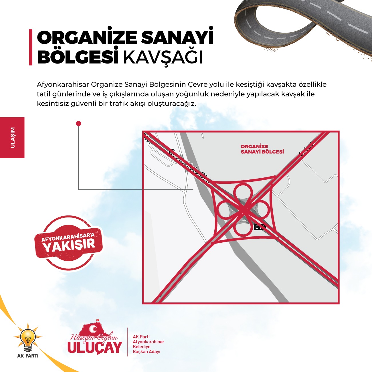 AK Parti Afyonkarahisar Belediye Başkan Adayı Hüseyin Ceylan Uluçay projeleri