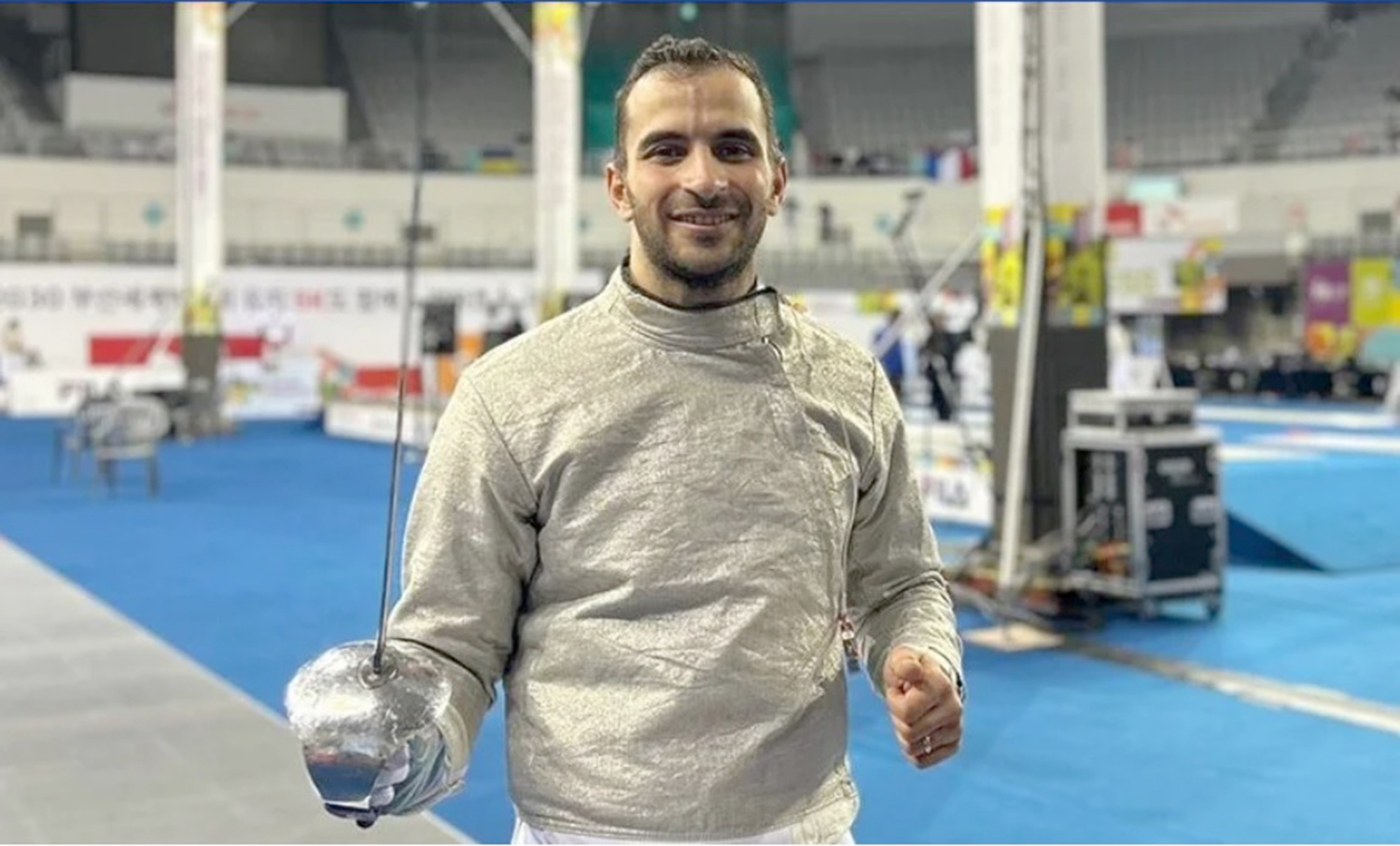 Milli eskrimci Enver Yıldırım, kılıç kategorisinde Paris 2024 Olimpiyat Oyunları’na